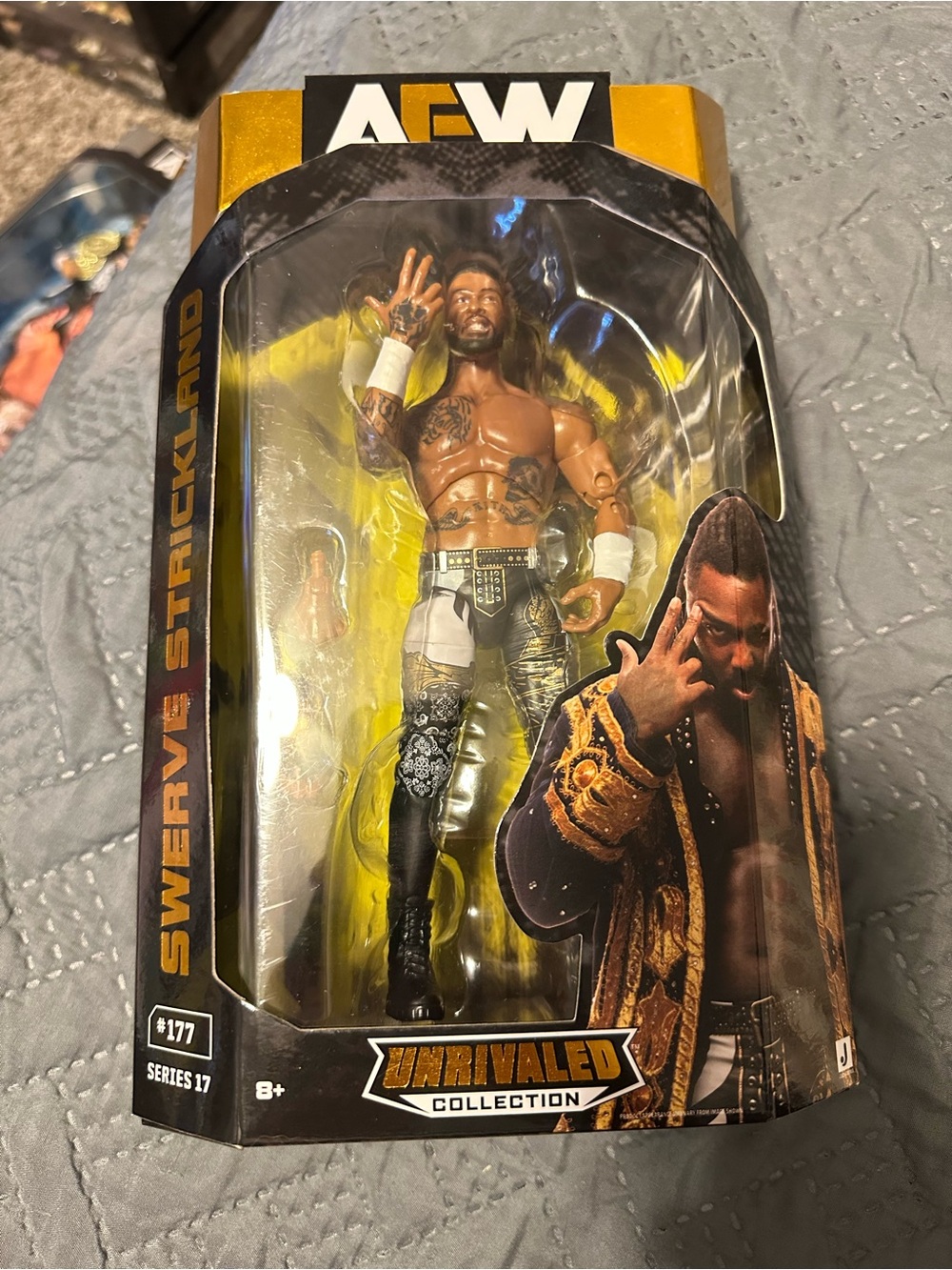 AEW Unrivaled AEW Unrivaled Collection Swerve Strickland Action Figure Series 17